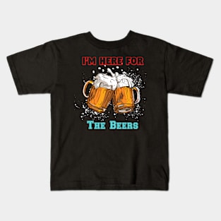 Funny Beer Design Kids T-Shirt